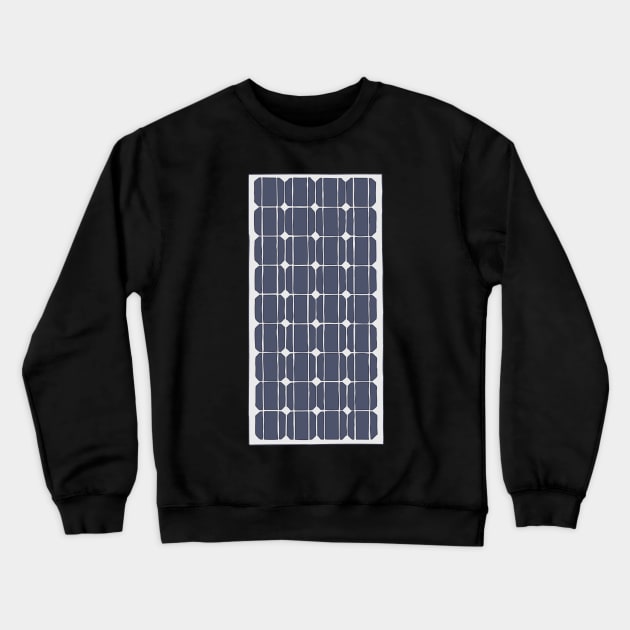 Solar Power - Sun Panels - Sunlight Energy Crewneck Sweatshirt by DeWinnes